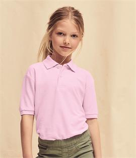 Fruit of the Loom Kids Pique Polo Shirt